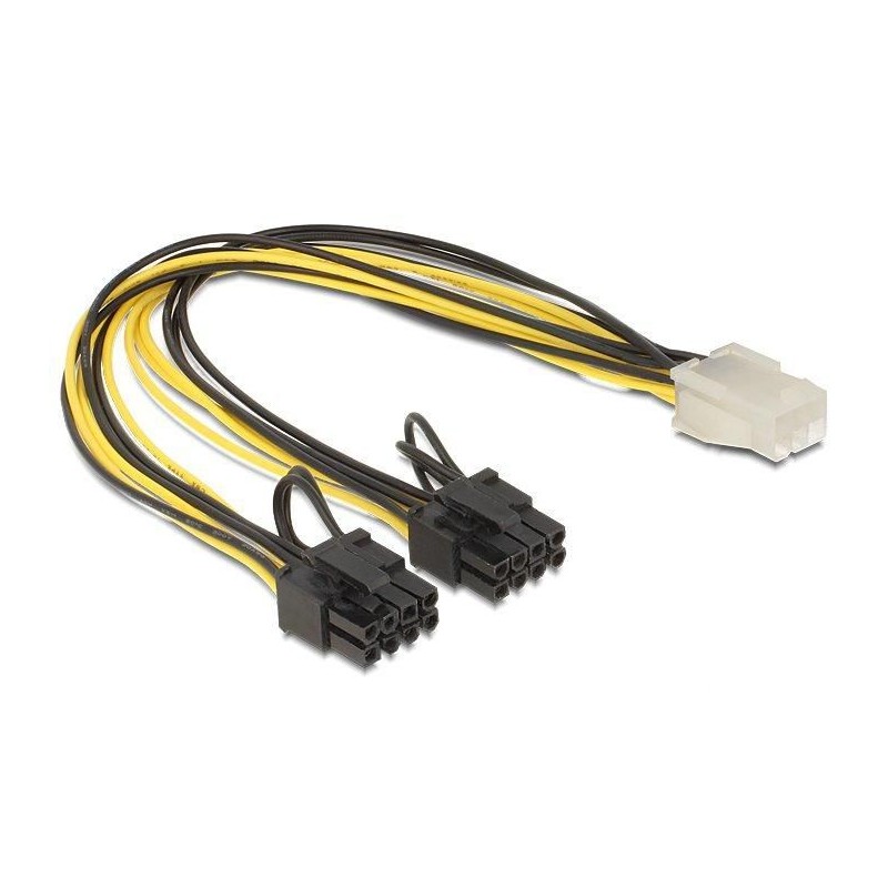 Delock PCI Express power cable 6 pin